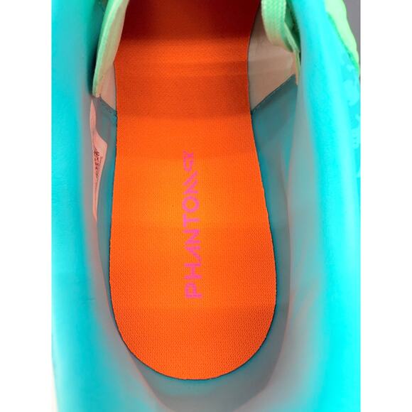 Nike Phantom GX 2 Academy LV8 MG Vortex Mens Size 12 FJ2553-300 Soccer Cleats - Picture 6 of 9